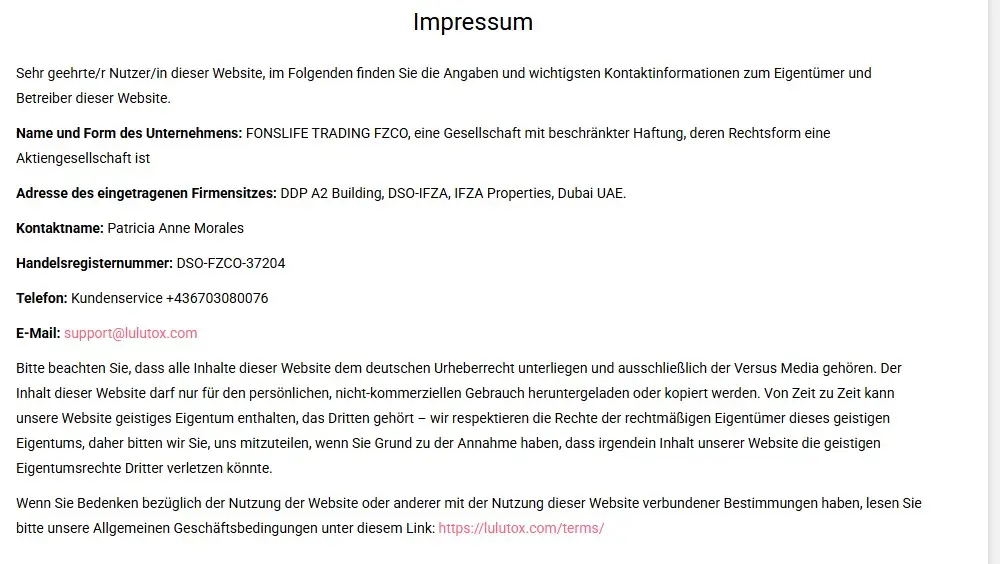 Impressum